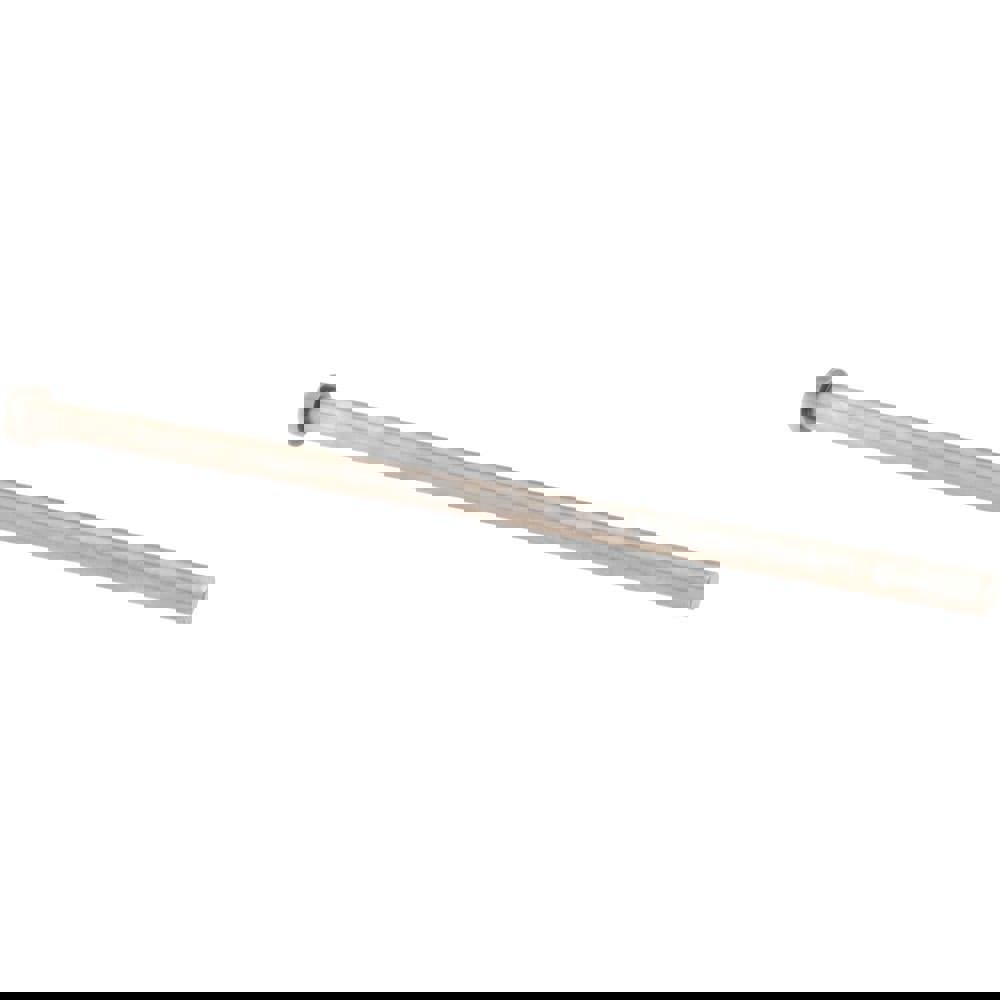 Straight Ejector Pin: 10.2 mm Pin Dia, 250 mm OAL, Steel